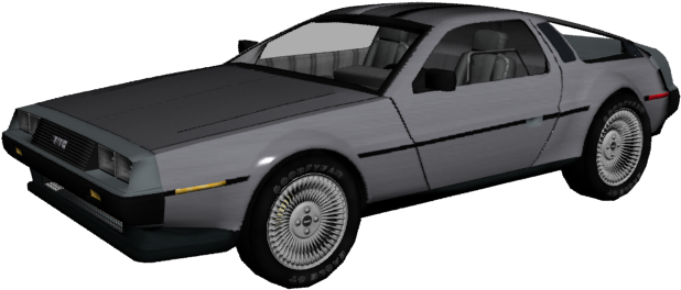 Delorean-1 - Mercedes-benz Slk-class (640x480), Png Download