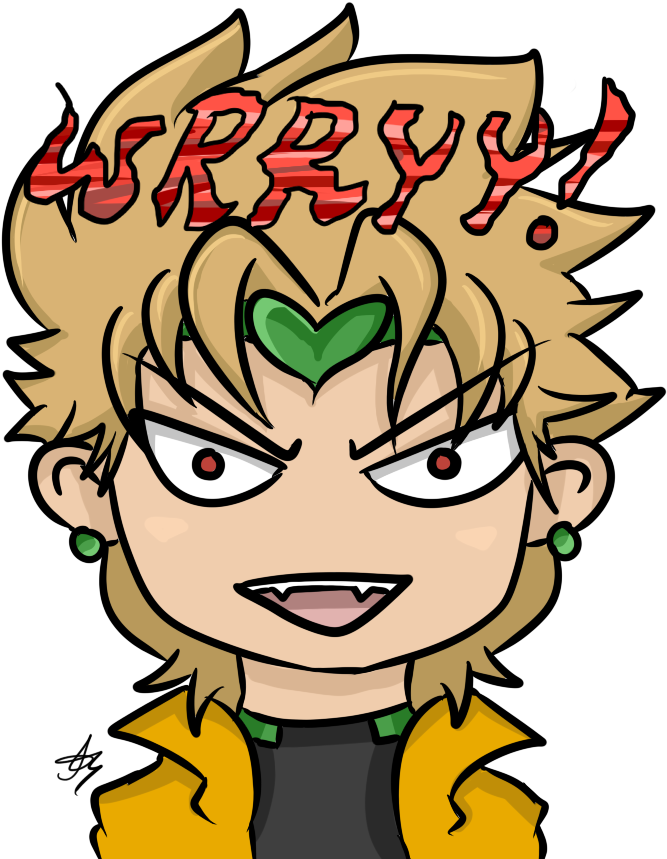 It Was I, Dio - Jojo's Bizarre Adventure (700x861), Png Download