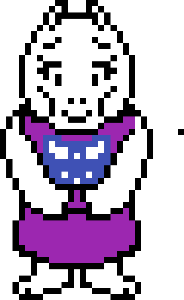 Toriel - Undertale Pixel Art Toriel (1200x1200), Png Download