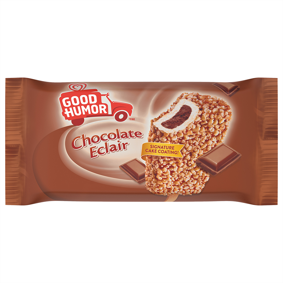 Good Humor Chocolate Eclair (985x985), Png Download