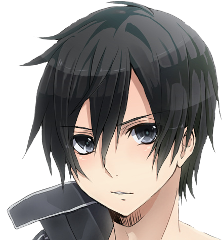 Last - Sword Art Online Kirito Sexy (518x474), Png Download