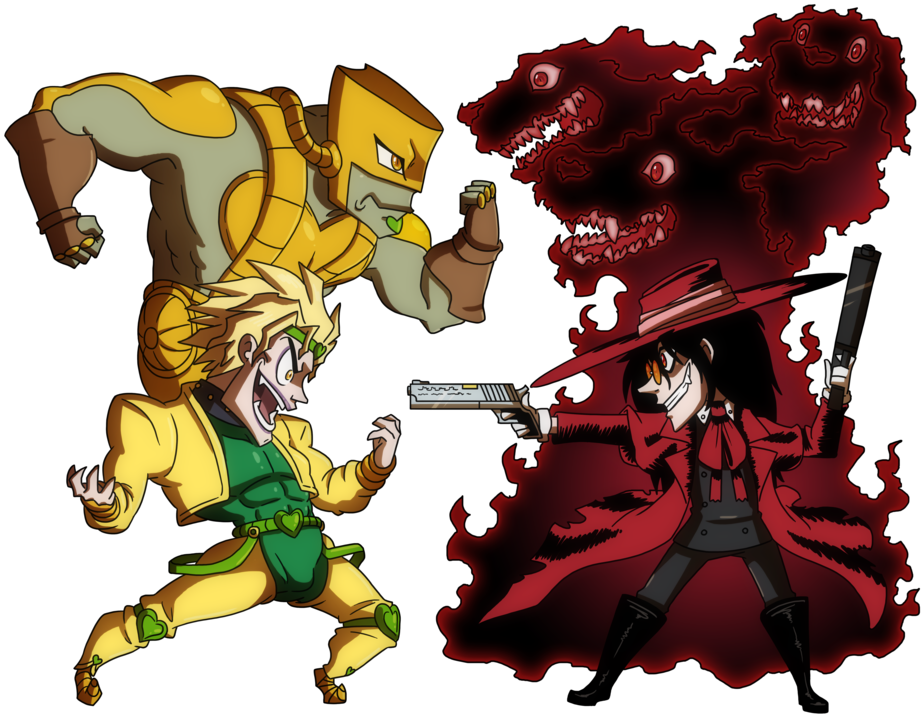Inspired By This Pic - Hellsing Dio (1024x768), Png Download