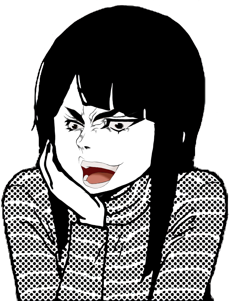 Anime Girl Dio , - Portable Network Graphics (928x1172), Png Download