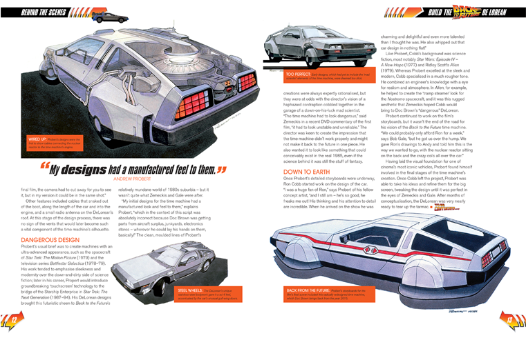 12-13 - Back To The Future By Michael Klastorin (800x800), Png Download