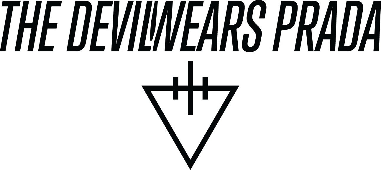Dwp Logo - Devils Wear Prada Band Logo (1292x579), Png Download