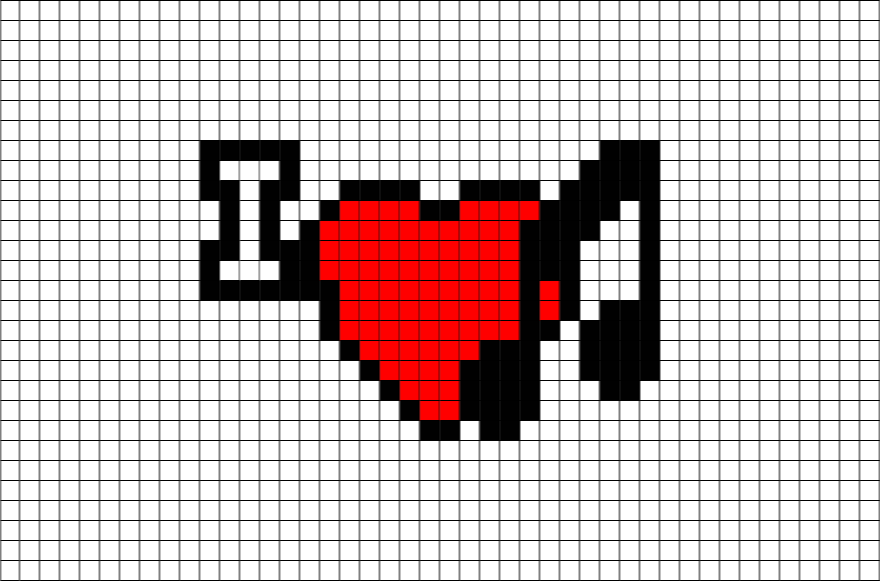 Make 8bit Art - Plantillas Hama Beads Musica Trombon (880x581), Png Download