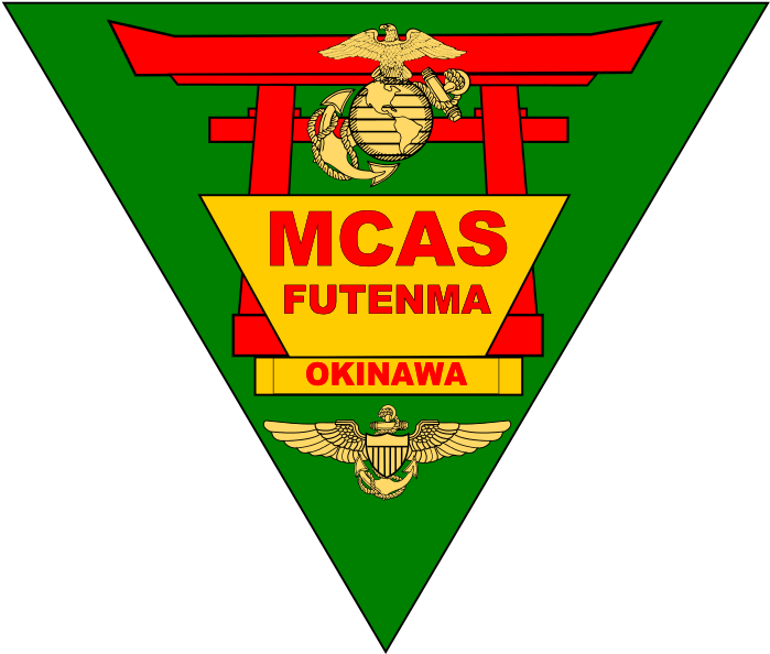 The Logo Of Marine Corps Air Station Futemna With A - Flag Of The United States Marine Corps (704x600), Png Download