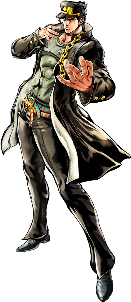 Jotaro Kujo - Jotaro Eyes Of Heaven (435x981), Png Download