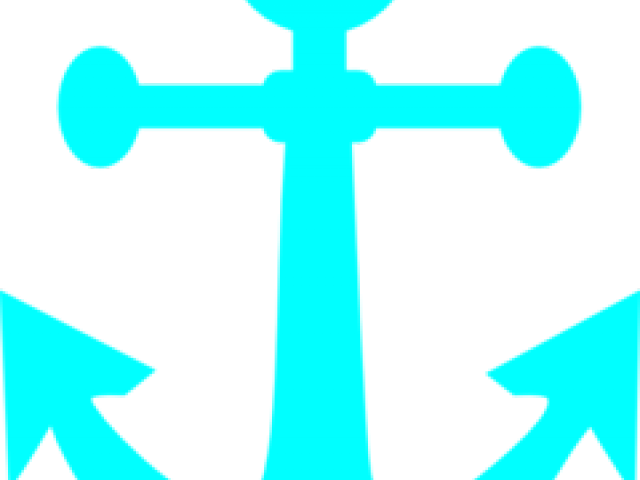 Anchor Clipart Cute - Nautical Photo Booth Props Free (640x480), Png Download