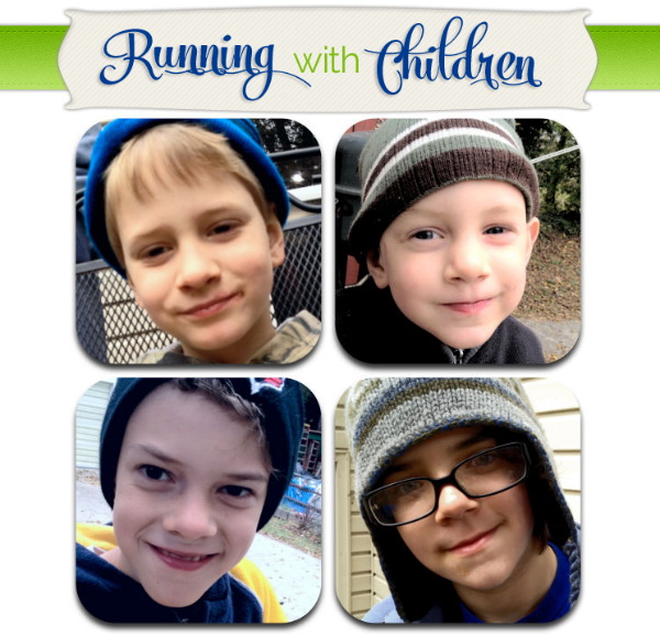 We've Recently Started Running With Our Children - Collage (600x577), Png Download