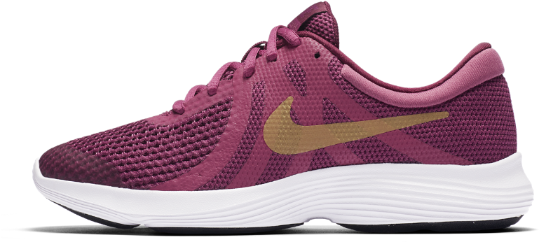 Nike Revolution 4 Big Kids' Running Shoe Size - Shoe (1000x1000), Png Download