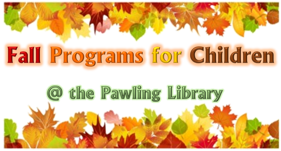 Children's Fall Programs Are Up And Running Please - Clip Art Free Fall Borders (1024x570), Png Download