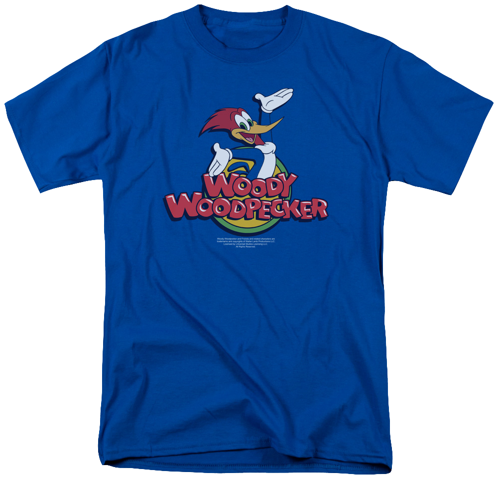 Woody Woodpecker T-shirt - Charity Walk T Shirt (1000x963), Png Download