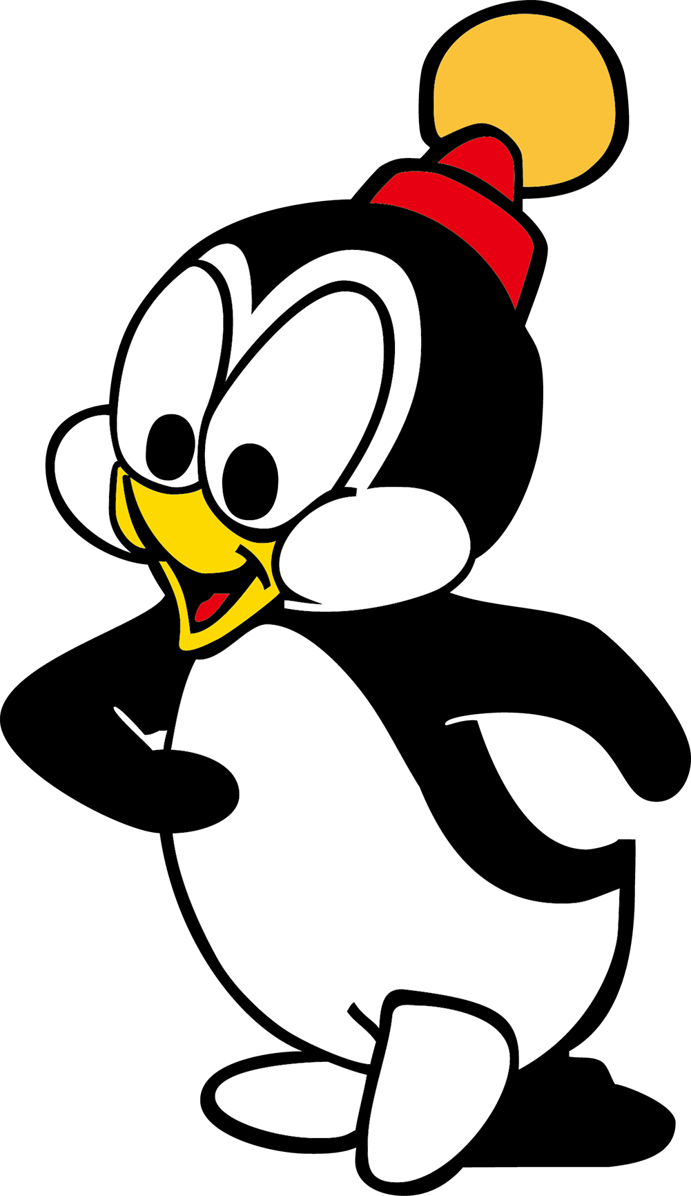 Chilly Willy Woody Woodpecker Penguin Logo Clip Art - Chilly Willy El Pingüino (1001x1732), Png Download