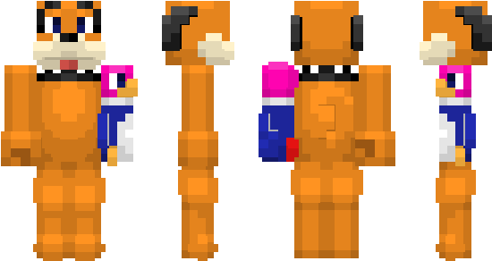 Minecraft Skin Woodywoodpecker - Minecraft Woody Woodpecker Skin (600x348), Png Download