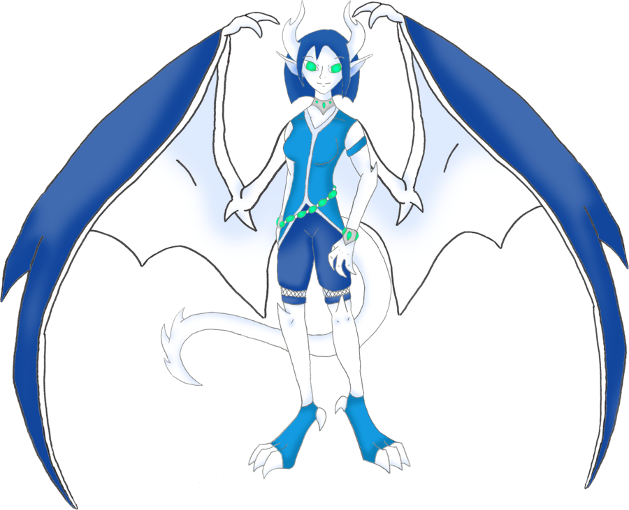 Banner Free Download Gargoyle Oc Athena By Crystal - Gargoyle Oc (900x731), Png Download