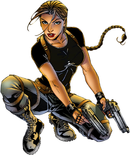Tomb Raider The Series - Tomb Raider Lara Croft Comic (450x550), Png Download