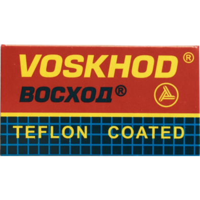 Voskhod Teflon Coated Double Edge Razor Blades - Voskhod De Safety Razor Blades (394x394), Png Download
