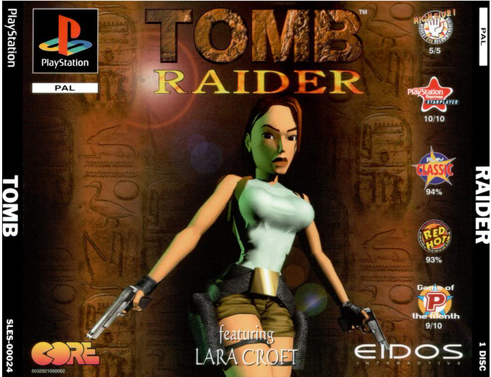 Tomb Raider Cover Art - Tomb Raider Game Original (976x549), Png Download