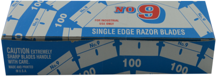 #9 Single Edge Razor Blades - 100pk (494x494), Png Download