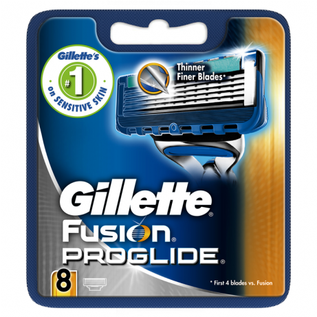 Gillette Fusion Proglide Manual Razor Blades - Gillette Fusion Proglide Manual Blades 8-pack (736x460), Png Download