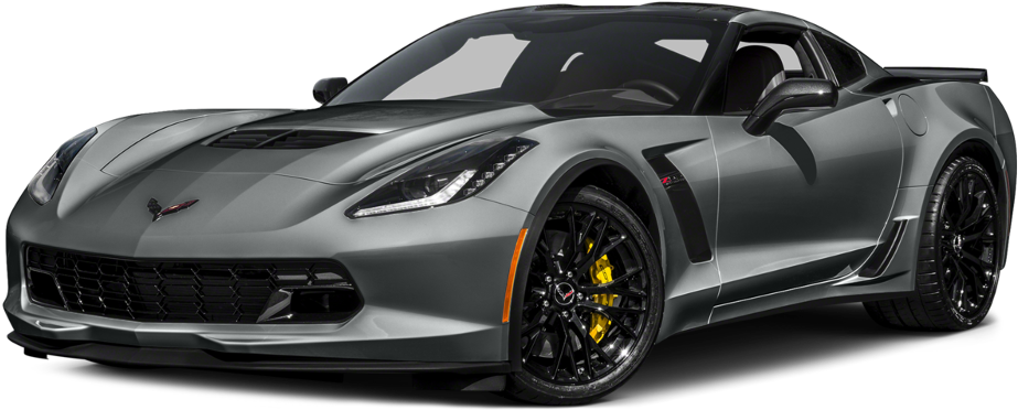 Chevrolet Corvette Png Transparent Image - Nissan Gtr 2018 Black (1000x534), Png Download