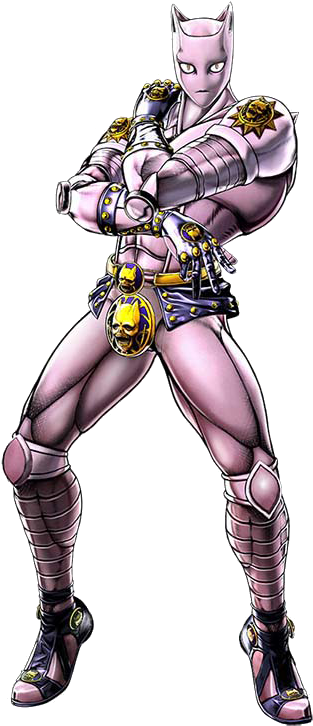 Kirayoshikage Killerqueen Jojoeoh - Killer Queen Eyes Of Heaven (349x745), Png Download