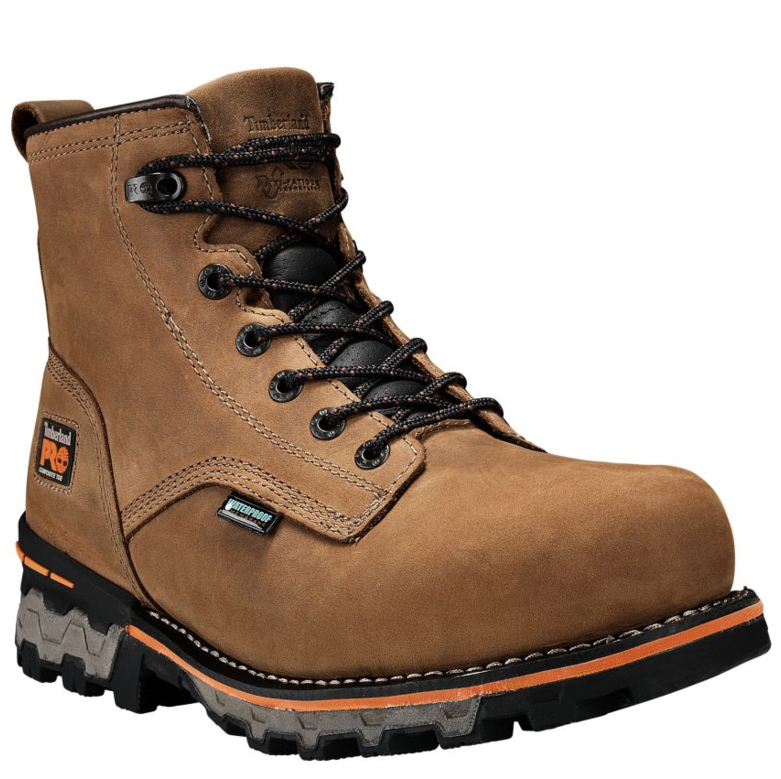 Timberland A127g Men's Pro® Boondock Comp Toe Work - Men's Timberland Pro Boondock 6" Composite Safety Toe (1400x778), Png Download