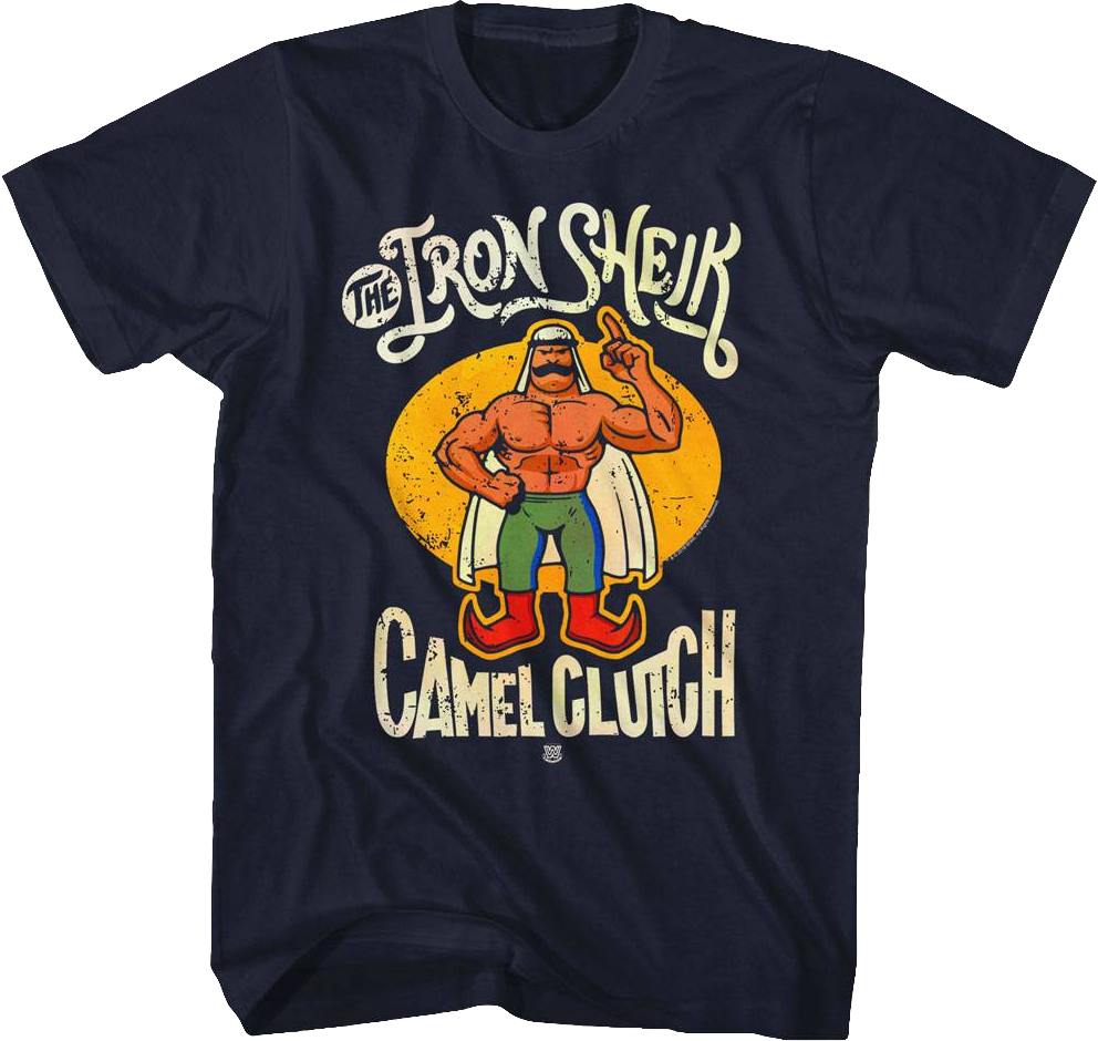 Camel Clutch Iron Sheik T-shirt - Nightmare Before Christmas Boy Shirt (992x940), Png Download