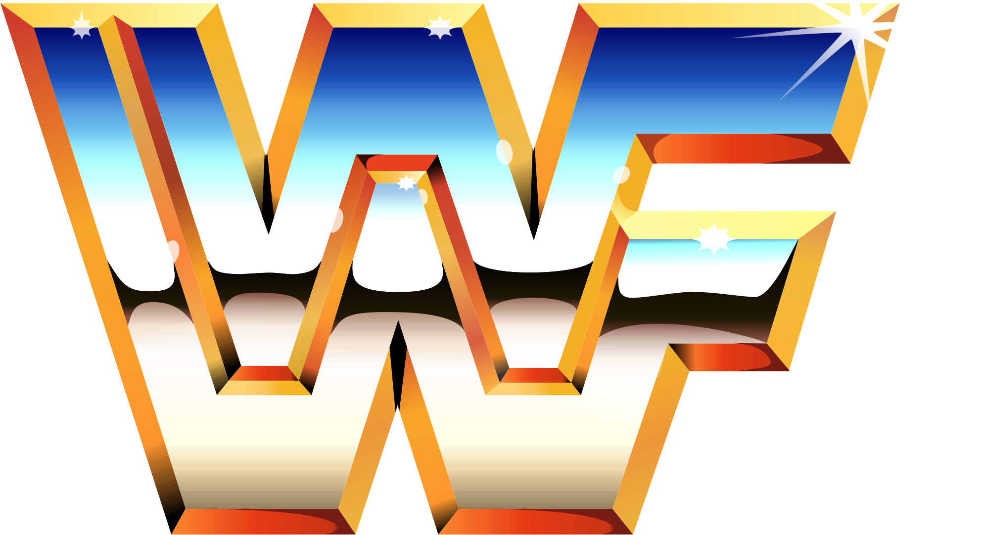 Classic Era Network W/ Kace - Wwf Logo Wrestling (1987x1082), Png Download