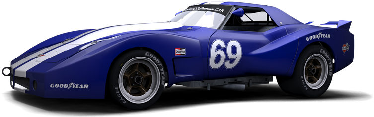 Chevrolet Corvette Greenwood - 1977 Corvette Race Car (790x395), Png Download
