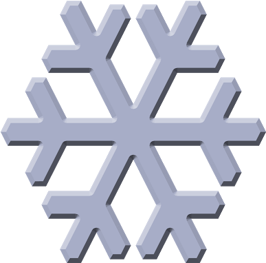 Blue Snowflake Png - Snowflakes Vector (400x400), Png Download