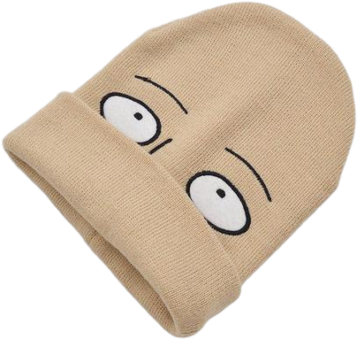One Punch Man Beanies - Touca Saitama (480x480), Png Download