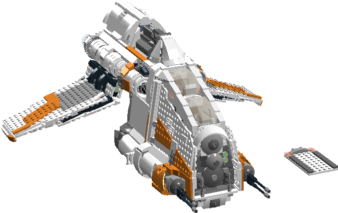 The Old Republic - Lego Star Wars Republic Ships (1126x600), Png Download