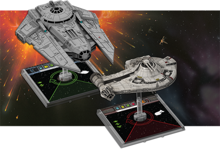 Star Wars X-wing Miniatures Game Wave - X-wing: Yt-2400 Expansion Pack (444x300), Png Download