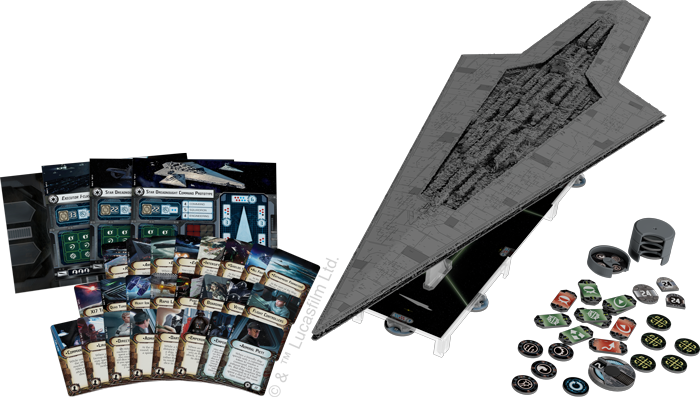 Fantasy Flight Games Has Announced The Super Star Destroyer - Star Wars Armada Super Star Destroyer (700x397), Png Download