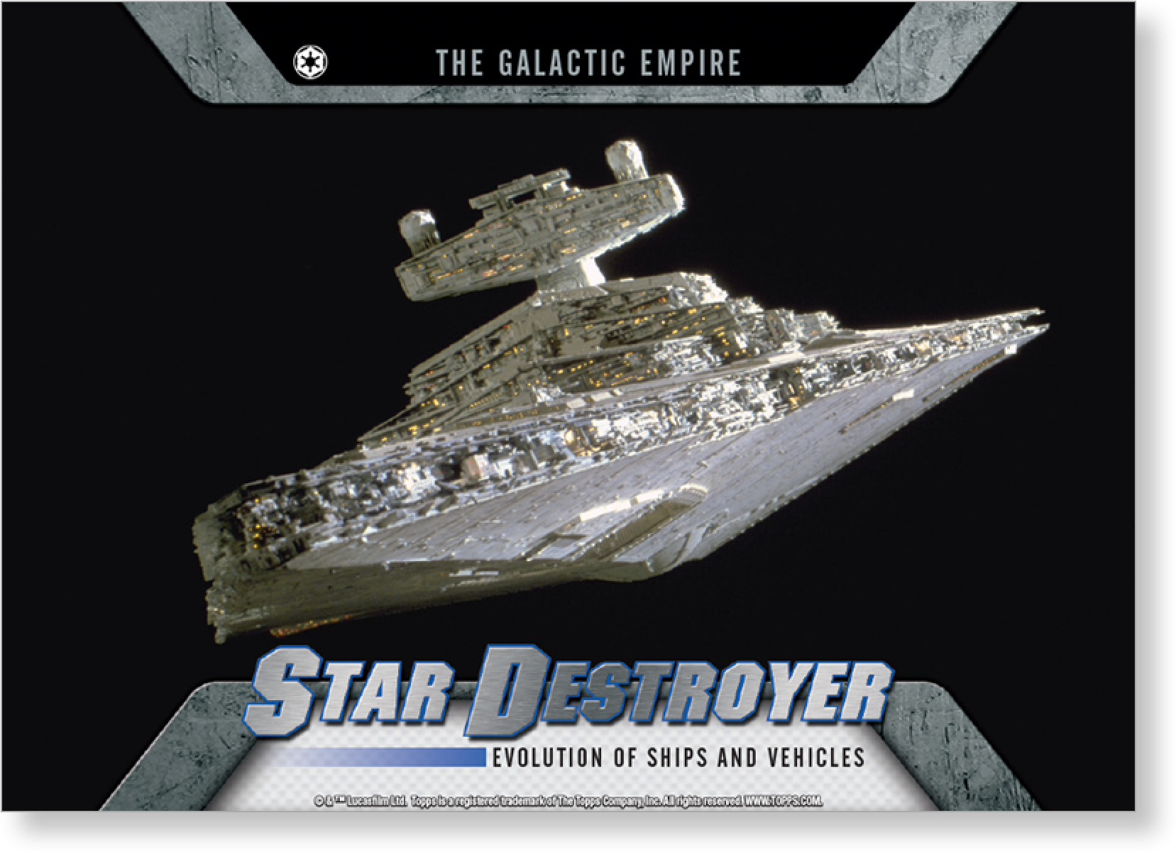 2016 Star Wars Evolution Star Destroyer Evolution Of - First Edition: Star Wars Missions #3 Attack (2000x2000), Png Download