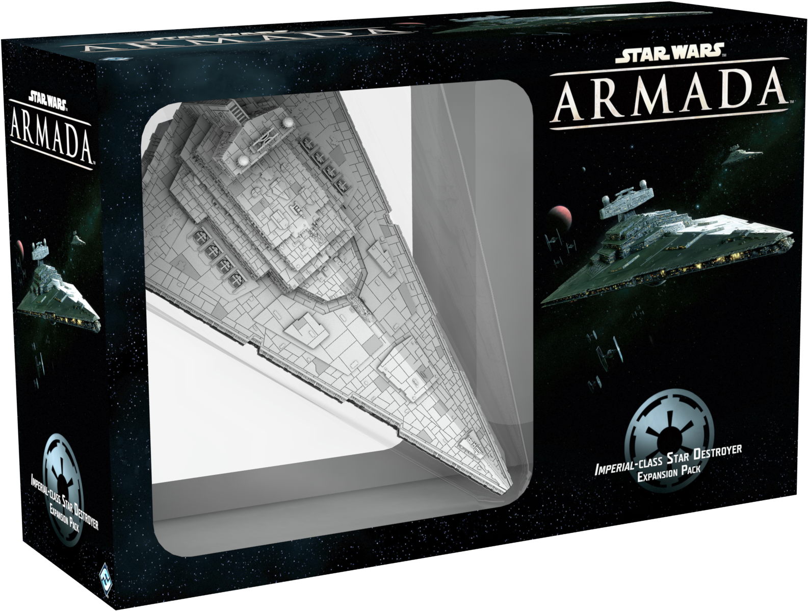 Stock Photo - Imperial Class Star Destroyer Star Wars Armada (700x529), Png Download
