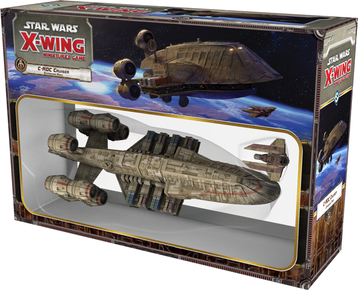 Fantasy Flight Games Previews C Roc Cruiser For X Wing - X Wing C Roc (700x568), Png Download