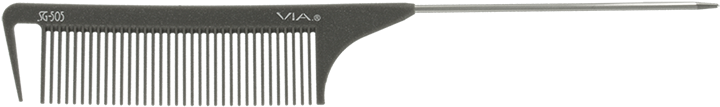 Via Sg-505 Silicone Graphite Comb - Clothes Hanger (736x290), Png Download