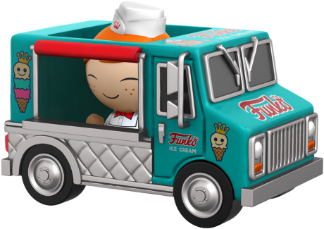 Freddy Funko Ice Cream Truck (560x560), Png Download