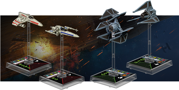 X Wing Is A Tactical Ship To Ship Combat Game In Which - Star Wars X-wing Miniatures Game - Tie Defender Expansion (600x311), Png Download