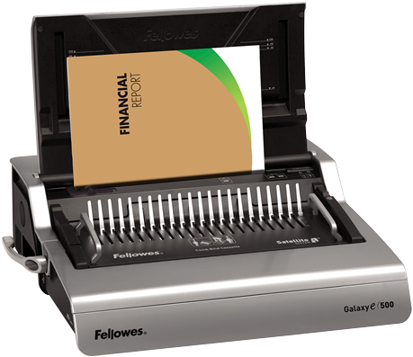 1 - Fellowes Binding Machine Galaxy E500 (500x500), Png Download