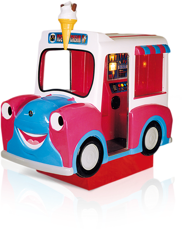 Hanks Ice Cream Van - Ice Cream Vans Toys (370x612), Png Download