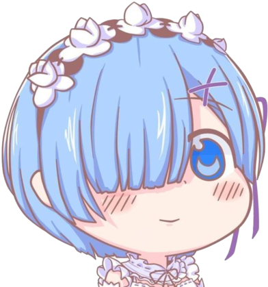 If You Don't Have A Happy Chibi-like Experience, We - Rem Re Zero Chibi (480x480), Png Download