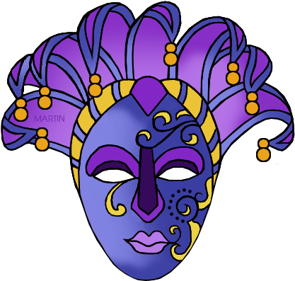 Mardi Gras Mask - Masks (434x419), Png Download