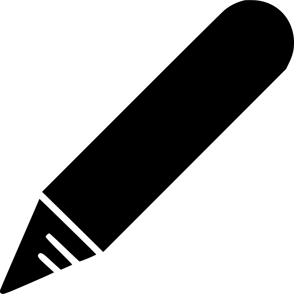 Crayon Comments - Pen Edit Icon (980x980), Png Download