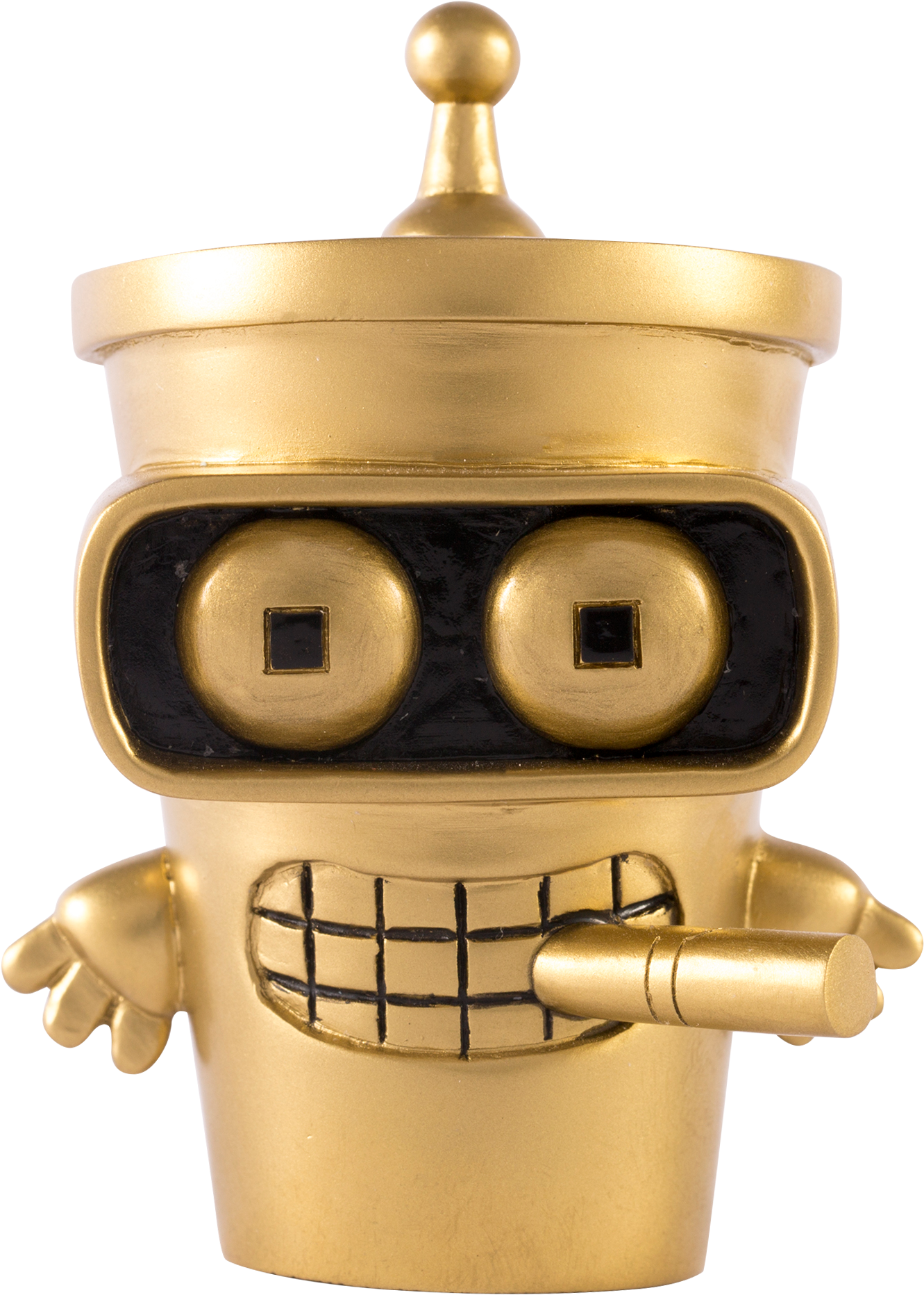 Master Bender Gold - Figurine (1772x2123), Png Download