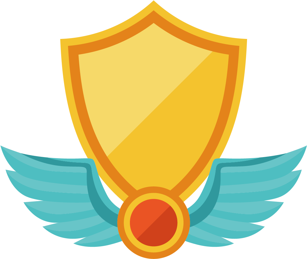 Gold Shield Transprent Png - Gold Shield Symbol (1181x1181), Png Download