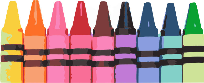 Back To School Crayola (856x348), Png Download